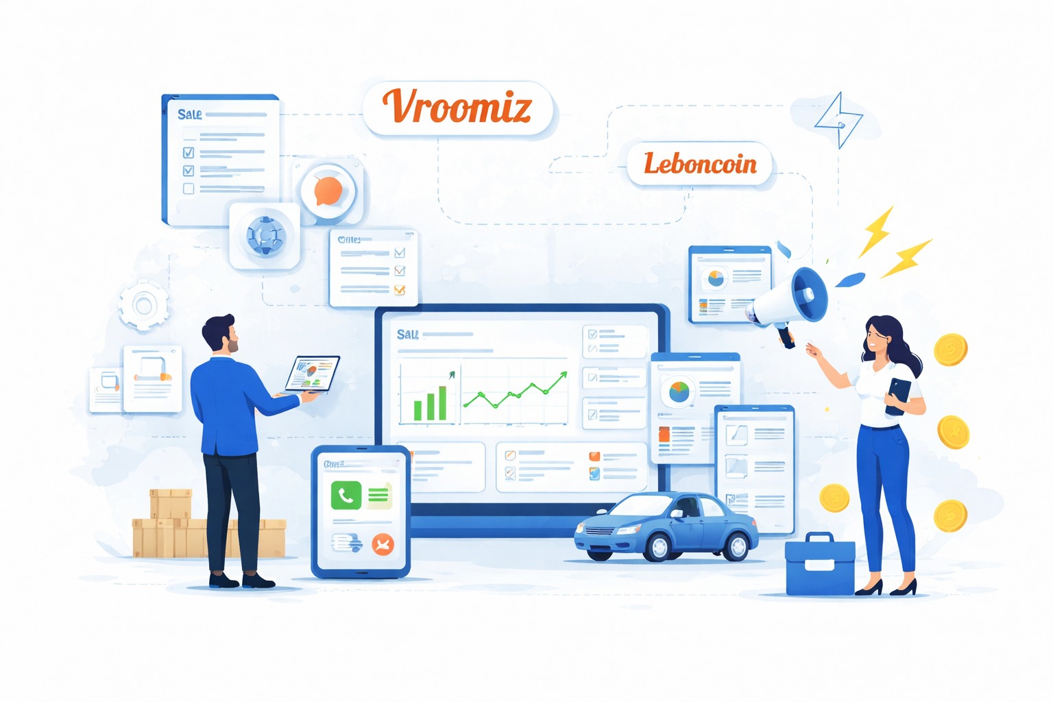 Accélération des ventes & multidiffusion